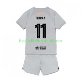 Fußballtrikots FC Barcelona Ferran Torres 11 Kinder 2022-2023 Kurzarm 3rd trikot kaufen